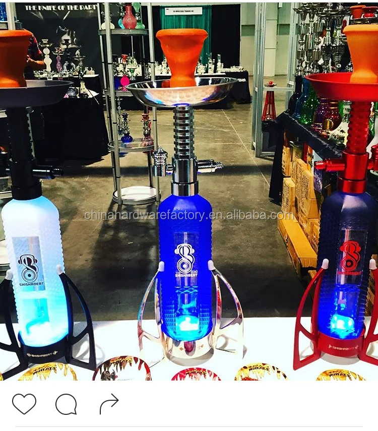 Inhale amazing fancy cool Sky high smoking shiasha LED hookah