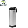 Eco-Friendly 18650 Cell Assembled 36V 48V 11Ah 13Ah 17Ah Customized Silver Fish Case Ebike Li Battery