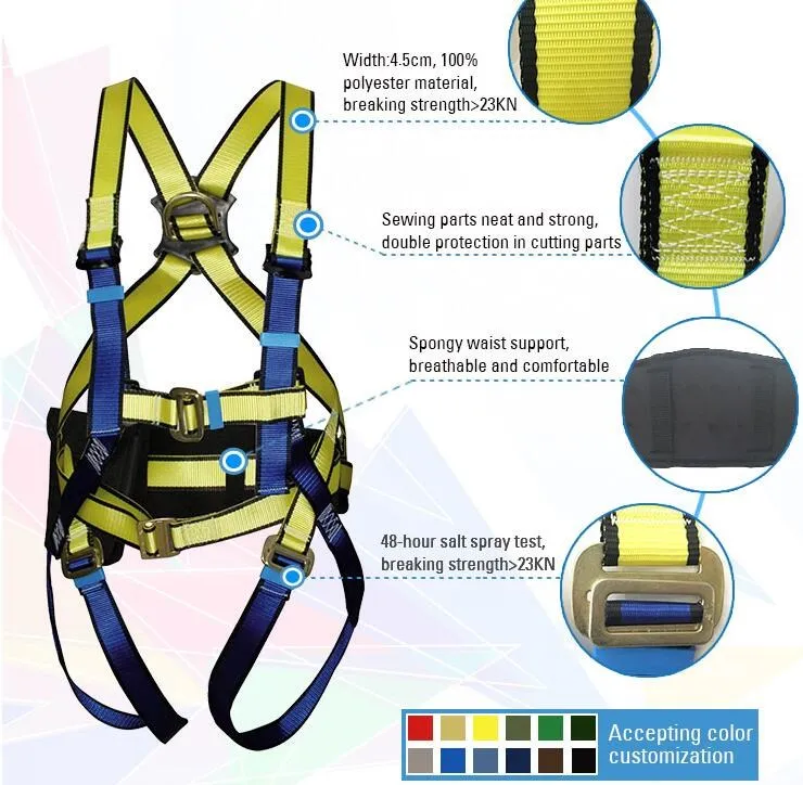 Safety Harness And Rope Lanyard Buy Safety Harness And Rope Lanyard