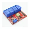 Taidacent Phone Control Home Automation Switches 12V4 way WIFI Relay Control Wireless Remote Control Electric Switch Board