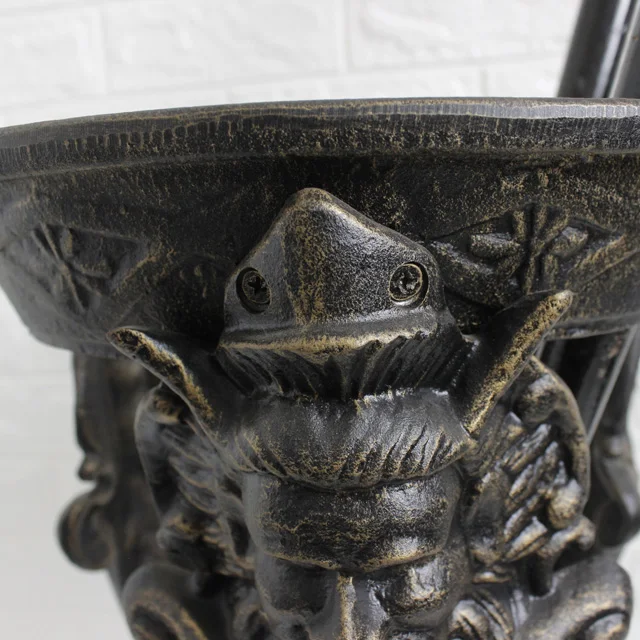 Antique oldman umbrella stands for garden ornaments