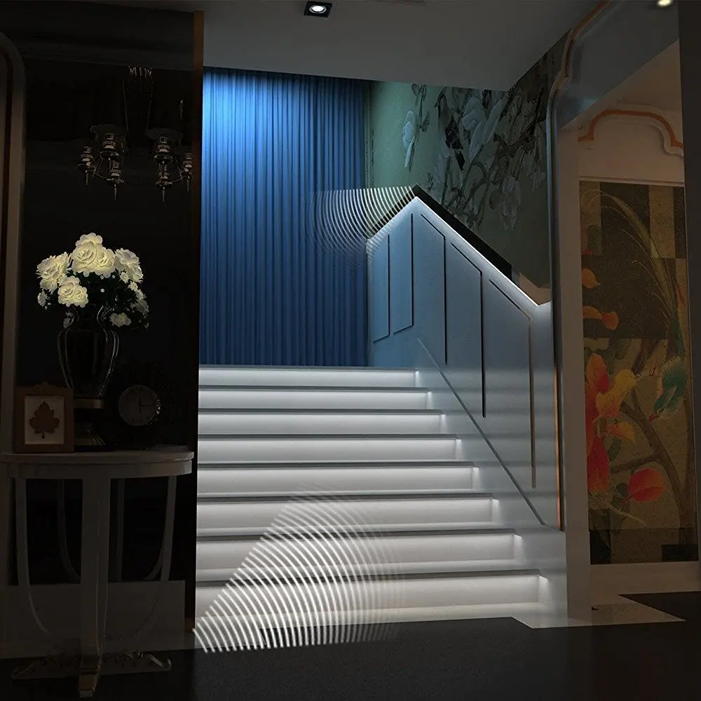 2835smd 5050 smd strip 5v bed led motion sensor led strip light with 3m tape installation