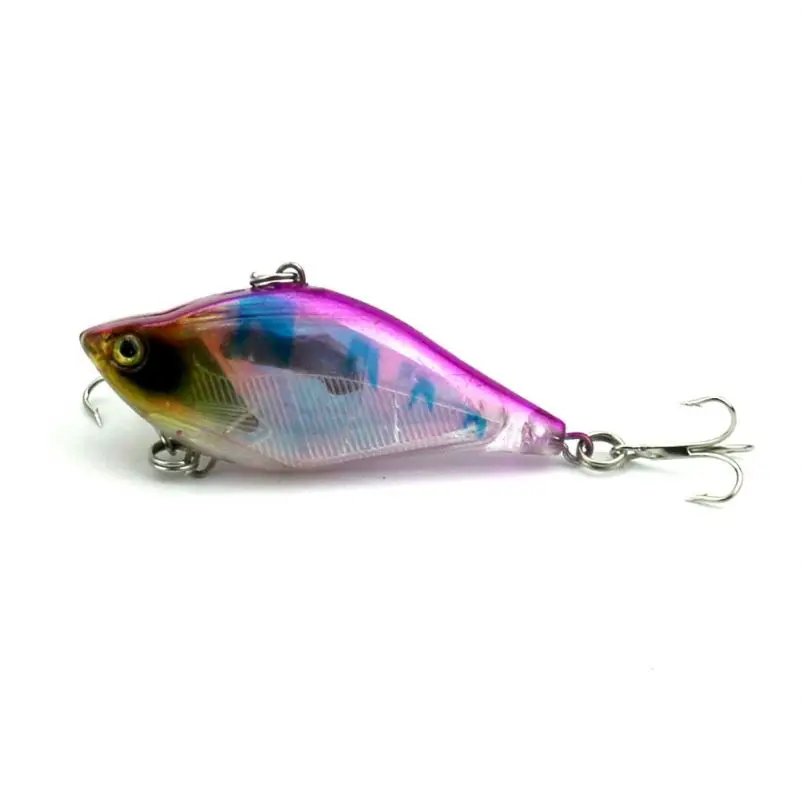 

Wholesale 6cm 13.1g artificial fishing blade metal vib spoon fishing lure with hook, 6 colours available/unpainted/customized