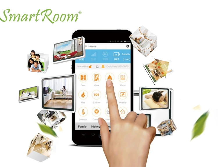 Phone App Control Wifi And Gsm(3g) Smart Home Security System Buy