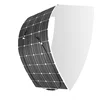 100w mono semi-flexible solar panel 12V Flexible Solar Panel for caravan, boat, semi-flexible module 100W