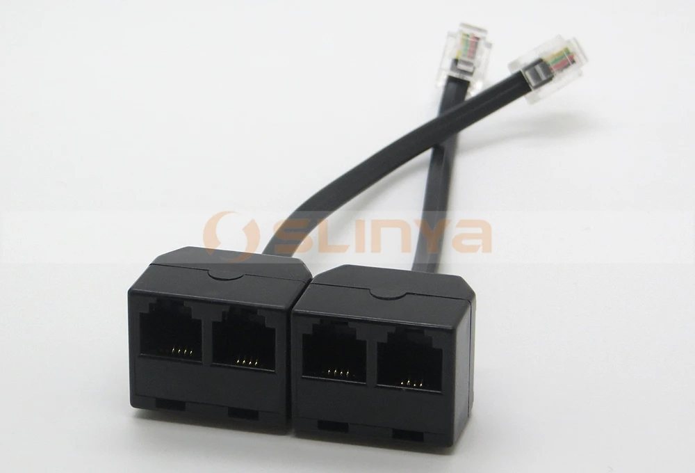 RJ11 SPLITTER 6P4C (3)