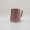 Pink coating stainless steel milk jug
