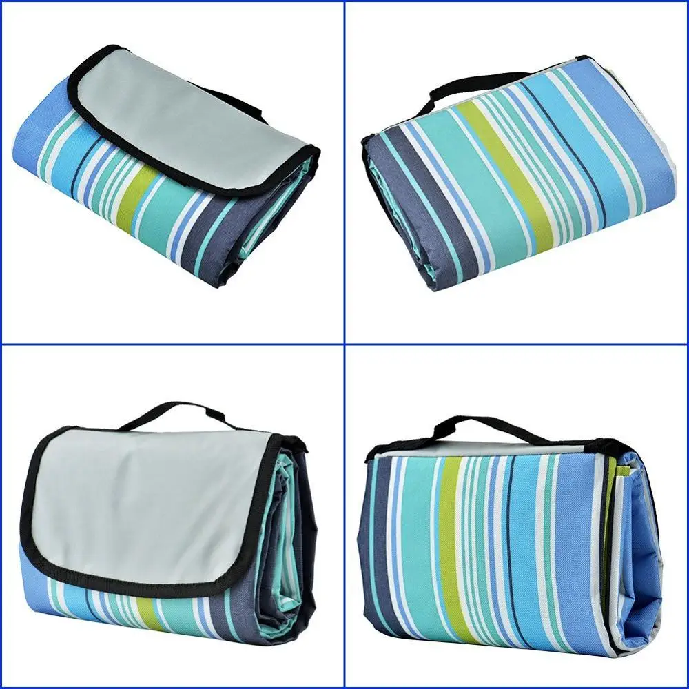 Washable Extra Large 70x78" Foldable Waterresistant Picnic Blanket