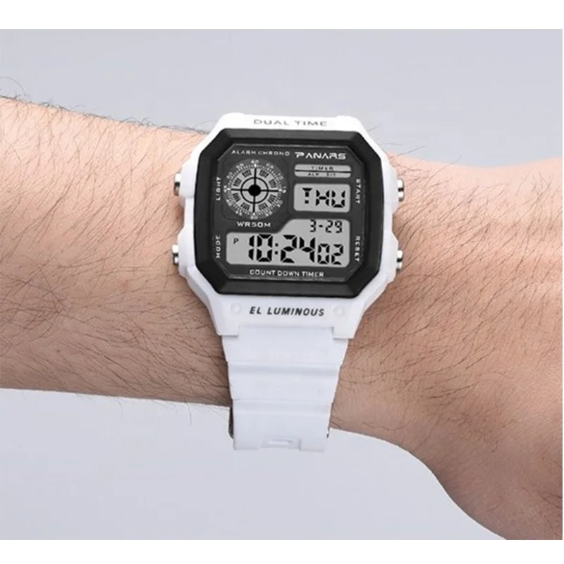 

Wholesale Fashion Waterproof Smart Watch Sports Panars Digital Watch Mens Watch, Green,black,grey,white