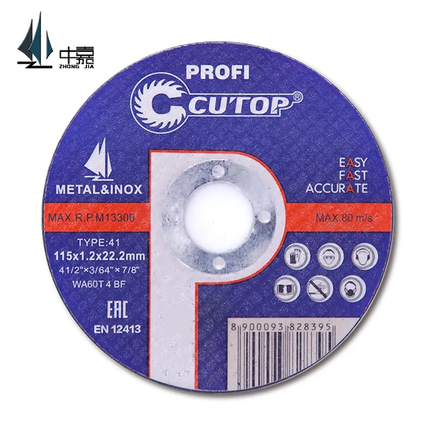 
4.5Inch High Quality Cutting Disc For Stainless Steel, Metal The Real MPA Cutting Disc 