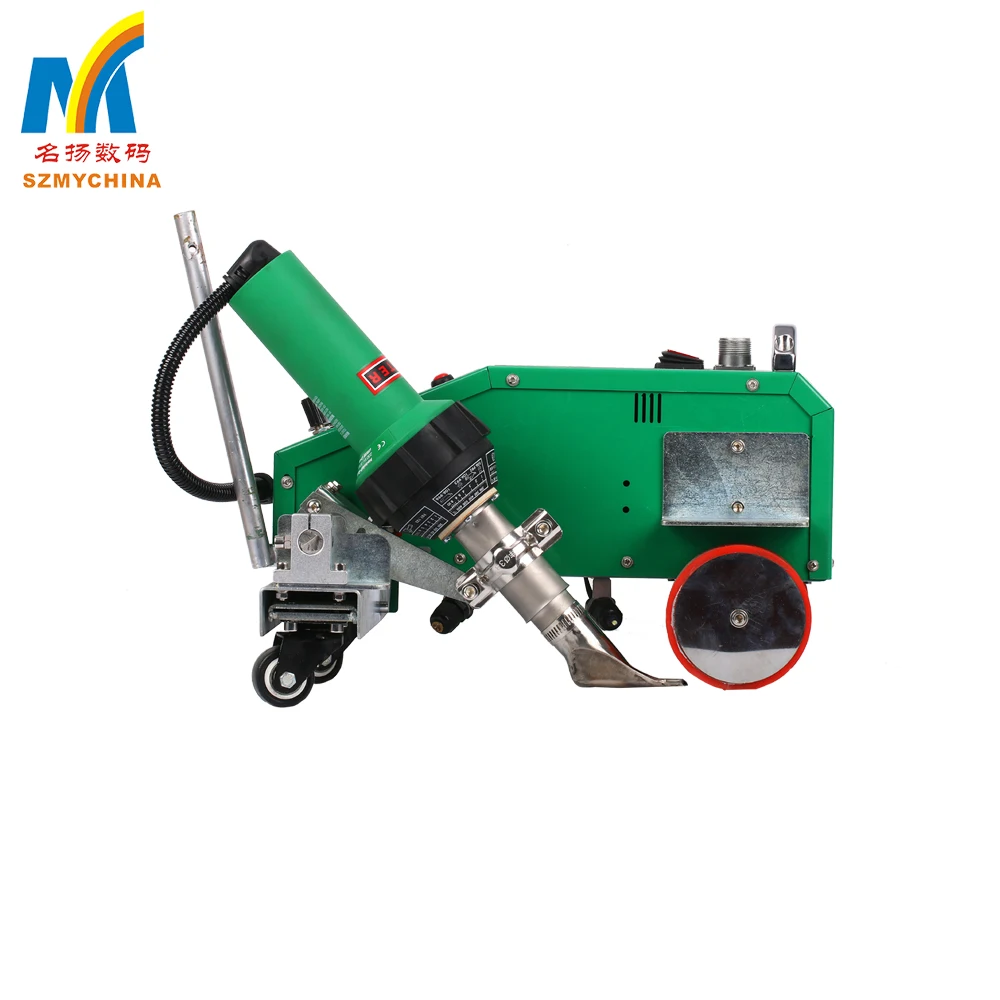 Hot air flex vinyl banner welding machine