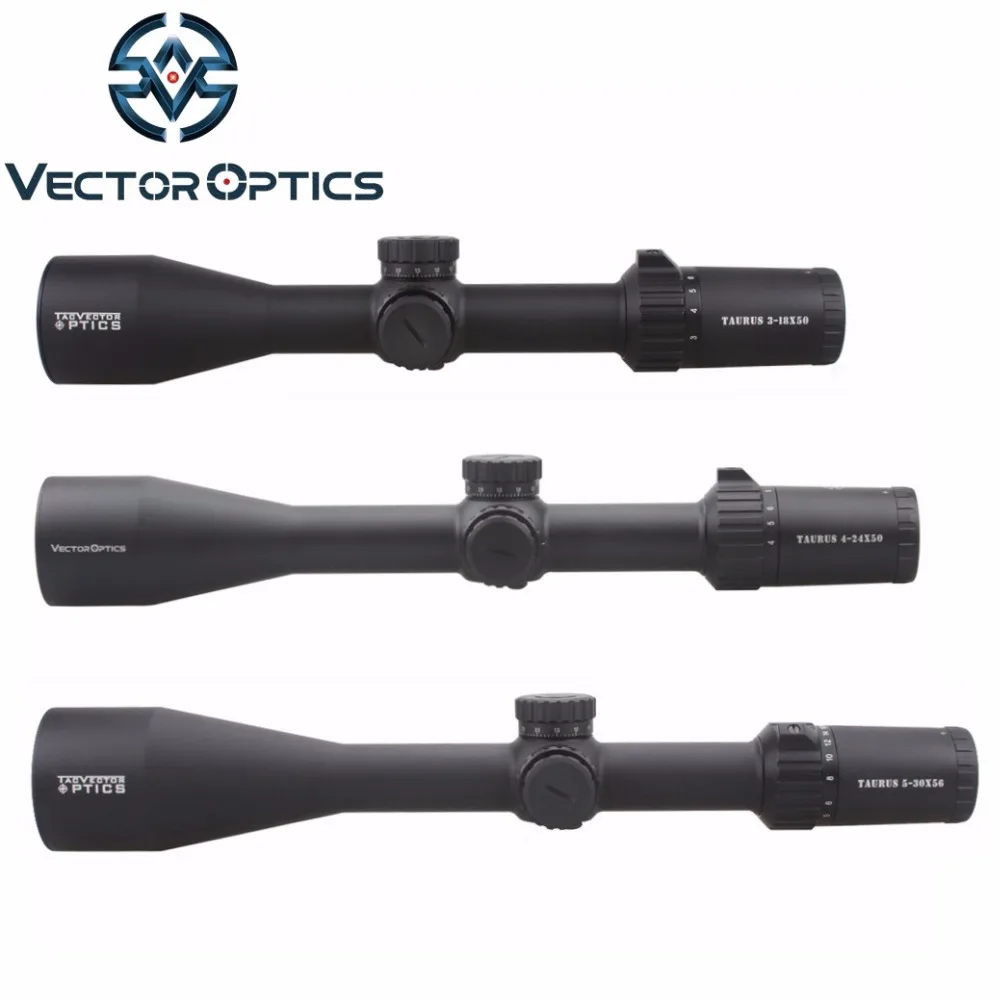 

Vector Optics Taurus 3-18x 4-24x 50mm 5-30x 56mm FFP Tactical Precision Riflescope High Quality Long Range Hunting Scope, Matte black