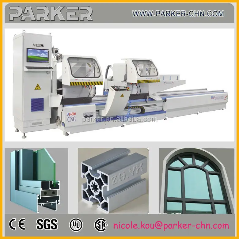 any angle double head mitre saw machine