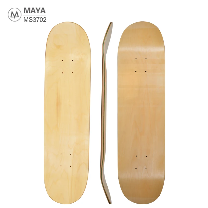 new arrival blank 31*8inch art Deep concave Skate Board 7 layers Maple custom skateboard deck