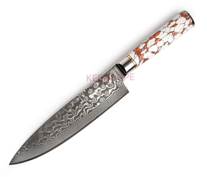 High Quality 67 Layers Damascus Steel With VG10 Core 8 inch Chef Knife