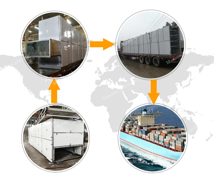 Belt Conveyor Mesh Belt Dryer