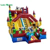 Mouse and duck cartoon role amuse hop inflatable fun city bouncer slide inflatable slide bouncer jumping castle