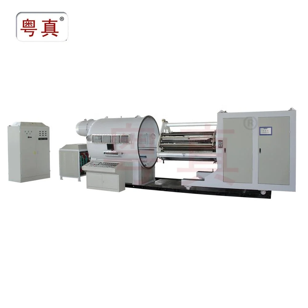 
aluminum vacuum film metallization machine for paper,BOPET,BOPP,BOPA,CPP,PVC,LDPE 
