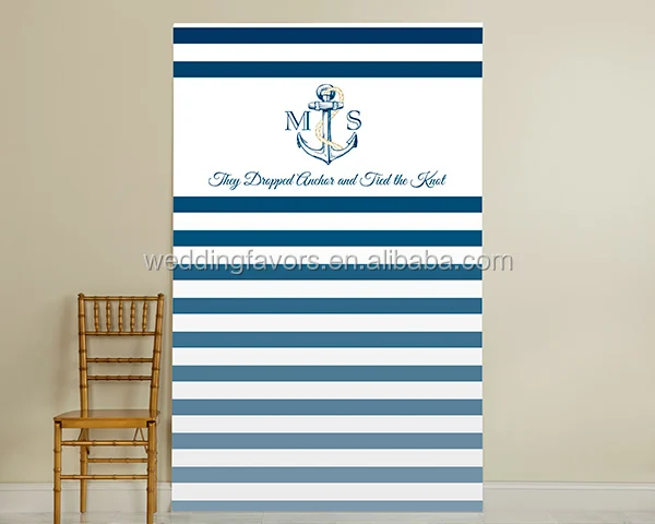 Kate's Nautical Wedding Collection - Royal Blue Stripe