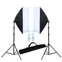 

Photography Studio Light Kit 45W 135W Bulb Cantilever 2pcs Softbox Tripod Stand with Oxford Bag photographic equipment