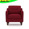 superior quality bedroom furniture sofa red fabric sofa
