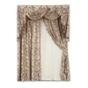 Fashion Best-Selling window luxury chenille embroidery curtain modern