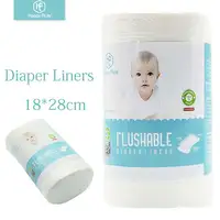 

happyflute baby disposable wipe diaper liner biodegradable flushable cloth diaper liner