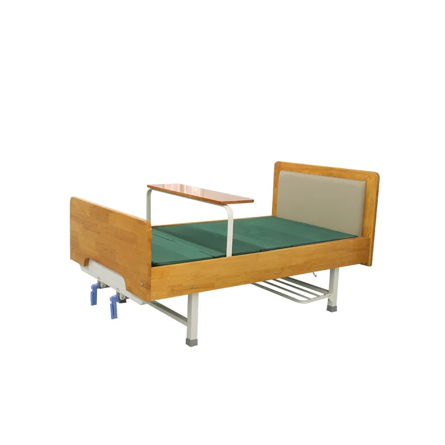 Factory Prices 2 Crank Wooden Manual Hospital Beds For Elderly Buy Hospital Manual Beds,2