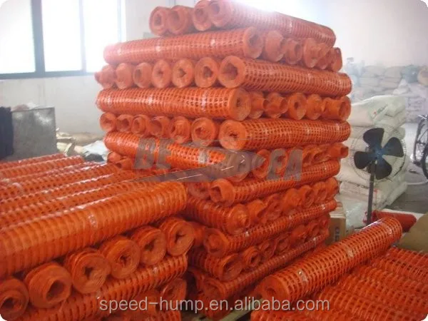 
Orange Flexible Polyethylene Plastic Safety Wire Mesh Netting Roll 
