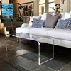 Perspex Waterfall Lucite Coffee Table Acrylic Coffee Table acrylic console table