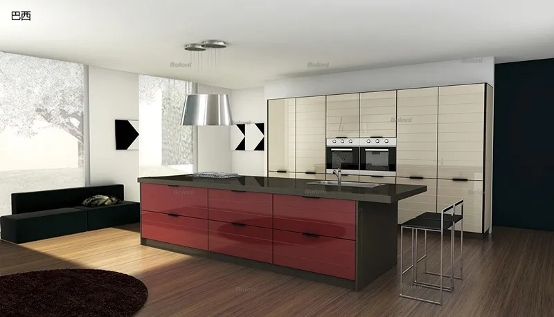 2019 New Designs Colored Glass Kitchen Cabinets Sets - Buy 2019 New