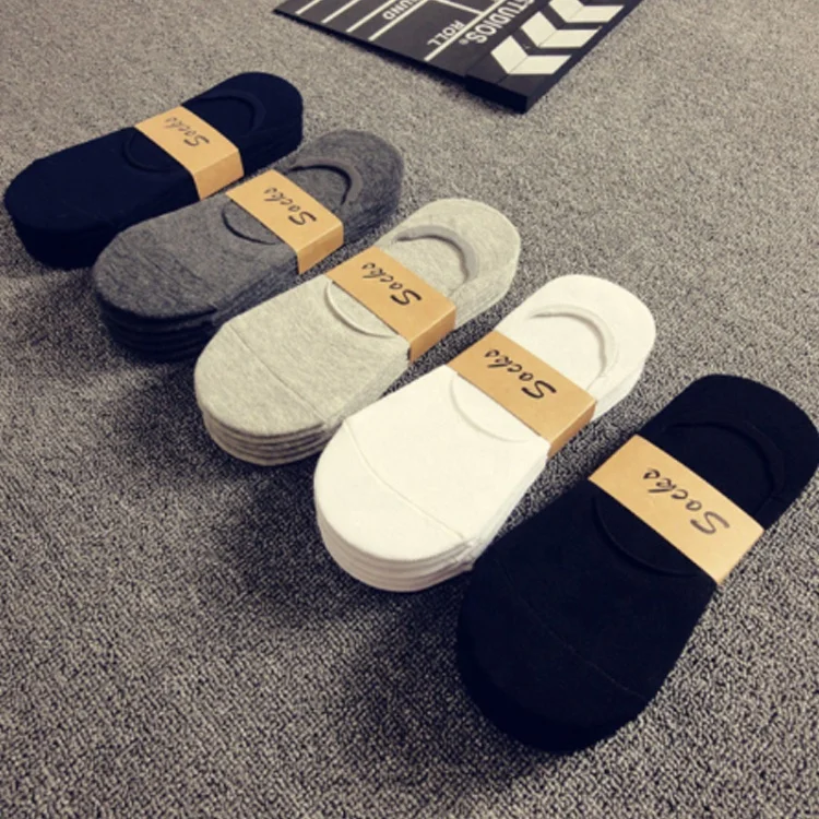 

Wholesale custom bamboo socks men invisible no show socks