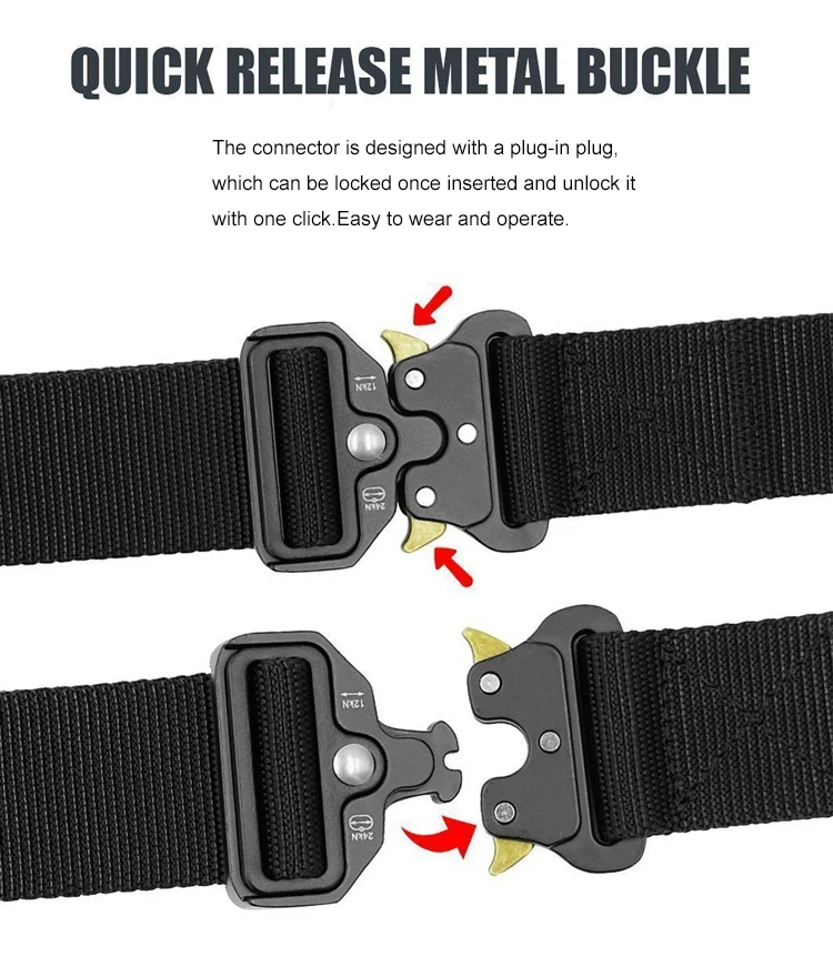 Hot Selling Military Tactical Belt Outdoor Combat Army Waist Belts ...