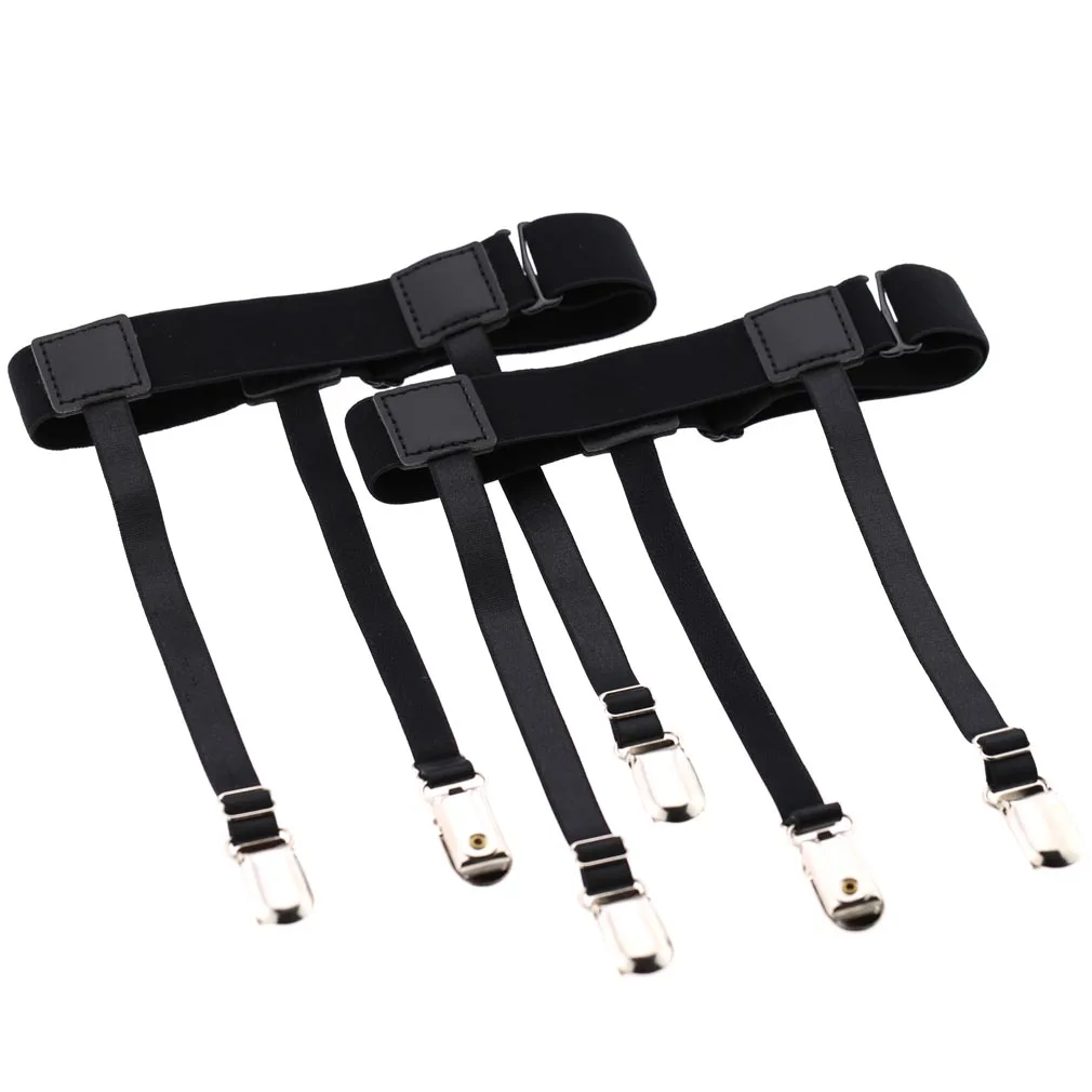 O Variation Fashion Accessories Shirt Tucked Black Elastic Dress T