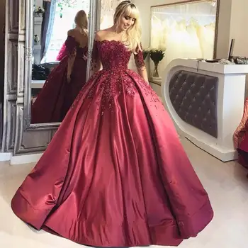 long ball gown dresses