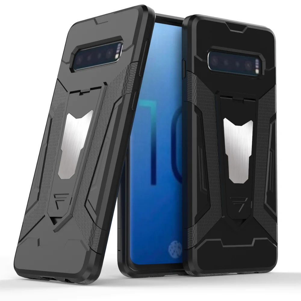 

Magnetic Kickstand tpu pc protective cell phone cover for Samsung galaxy s10 case