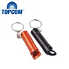 Wholesale Custom Mini Keychain Bottle Opener With LED Light Aluminum LED Bottle Opener Keychain