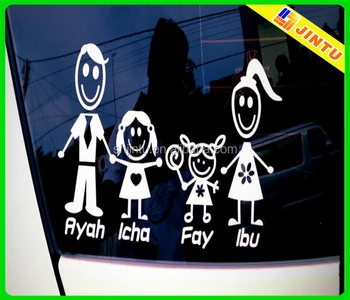 Mendaftar Keluarga Stiker Mobil Mobil Pintu Utama Decal Buy