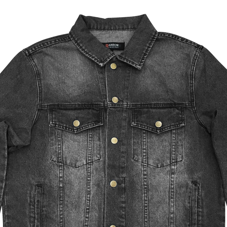 Wholesale Unisex Oversized Plain Denim Jacket Buy Denim Jacket