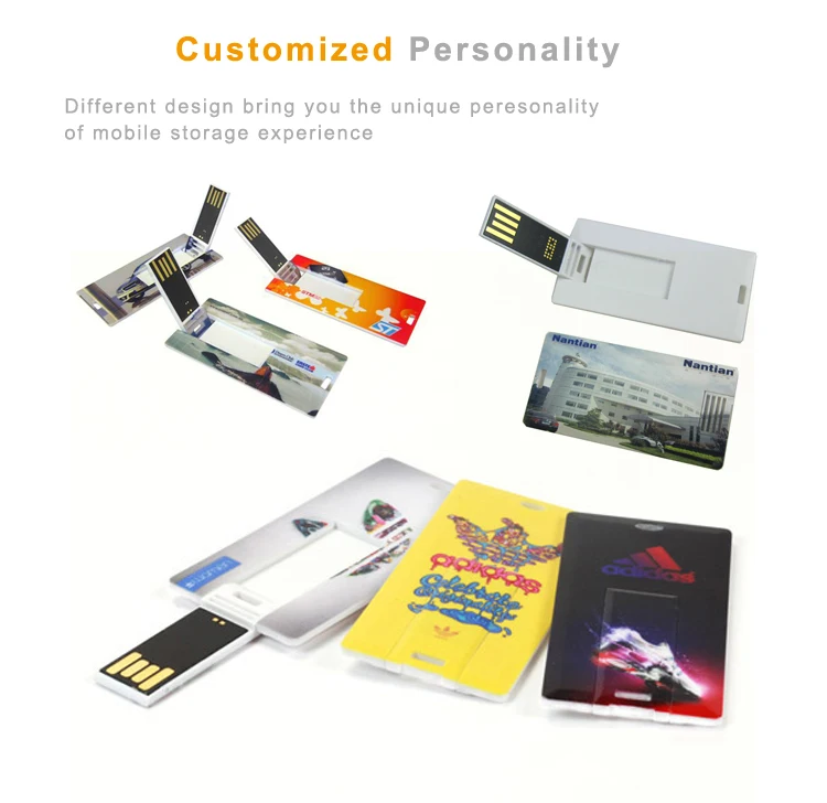 Mini Card USB 2.0 Flash Pen Drive Card 8GB - ANKUX.COM