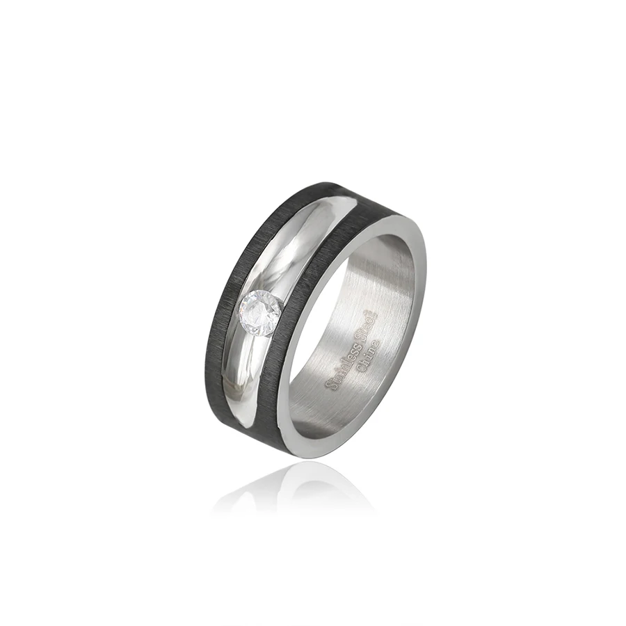 

R-110 Xuping fashion stainless steel jewelry anelli uomo men ring