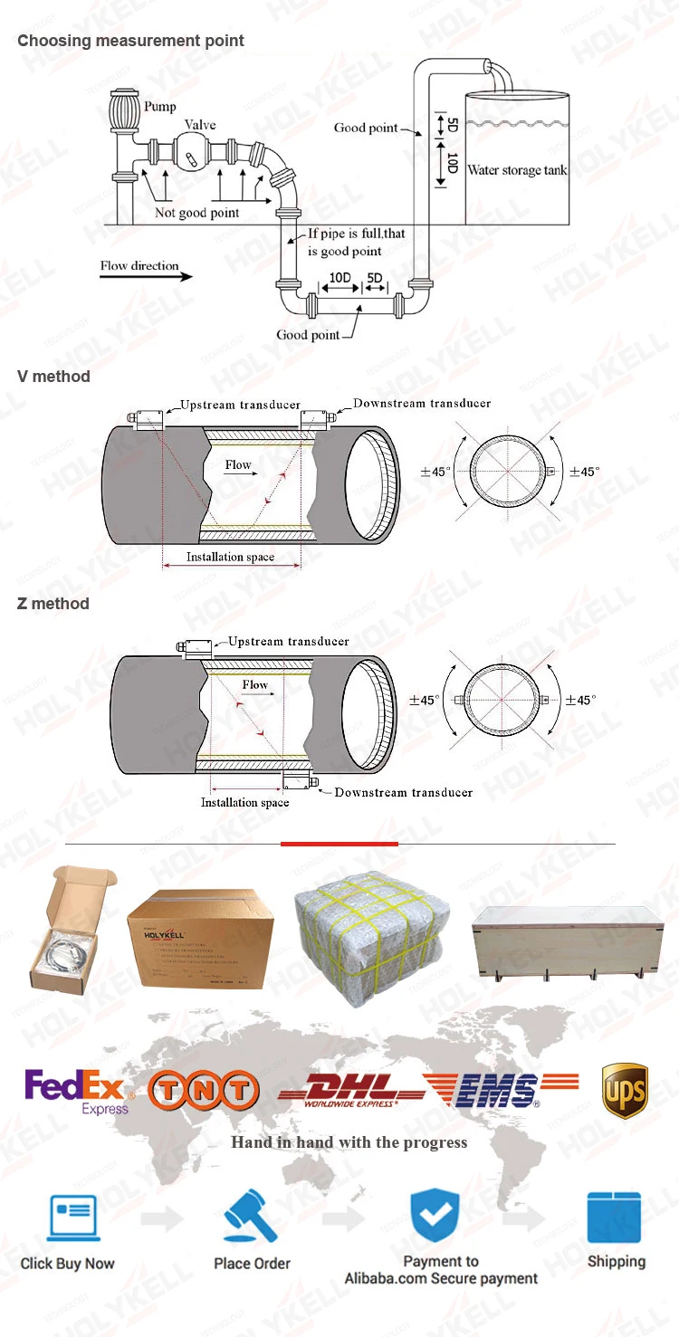 ultrasonic liquid flow meter