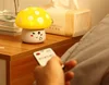 led Creative product touch pad lamp silicone night lamp wireless charging mushroom Mini night light gifts
