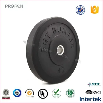 45 lb plate rubber