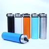 Nice One.40 Oz Insulated Vacuum Thermos Flask With 2 Cups Eco Powder Coated Custom Laser Engraved Logo Etch Straw Lid Spout Flip