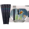 Stick-on digital aquarium Fish Tank fridge Thermometer Sticker Temperature temp measurement stickers 20%