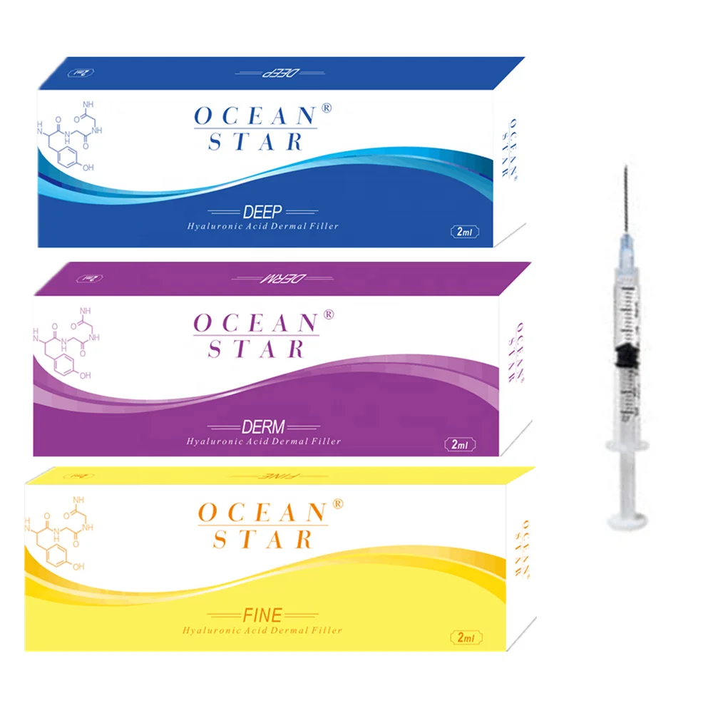 

CE Certificate Hyaluronate Acid Injections to Buy Dermal Filler 1ml 2ml 10ml