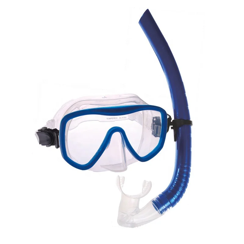 

CE certificated wholesale high quality free diving set scuba snorkel mask, Blu,red,black,etc.