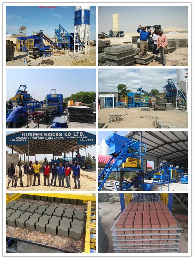 Qt415 Makiga Hollow Cement Brick Block Making Machine Price In Kenya