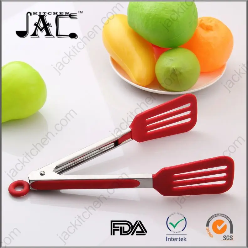 Hot Sale Stainless Steel Bbq Tong Wooden Handle
